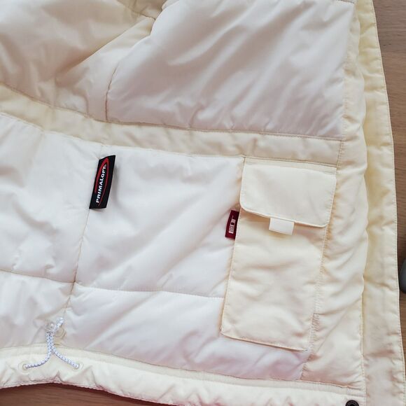 NWT Vintage Y2K L.L. Bean Pale Yellow Parka - Picture 10 of 11